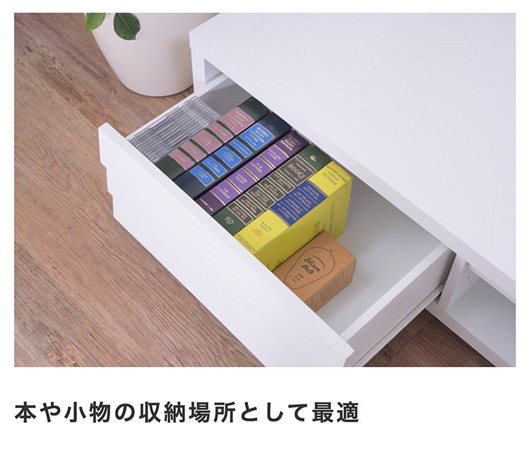 収納 TVボード / LE ローボード 木目調 テレビ台 ロータイプ ナカバヤシ