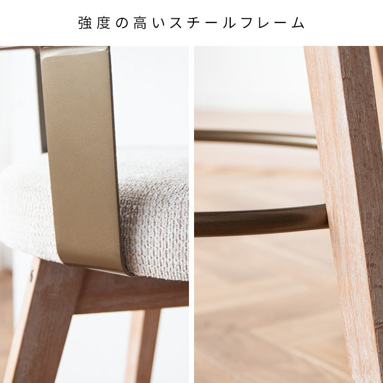 [座面高67cm] バーチェア Satio 合成皮革 ファブリック ウレタン 天然木突板貼り合板 スチール 360度回転 宮武製作所