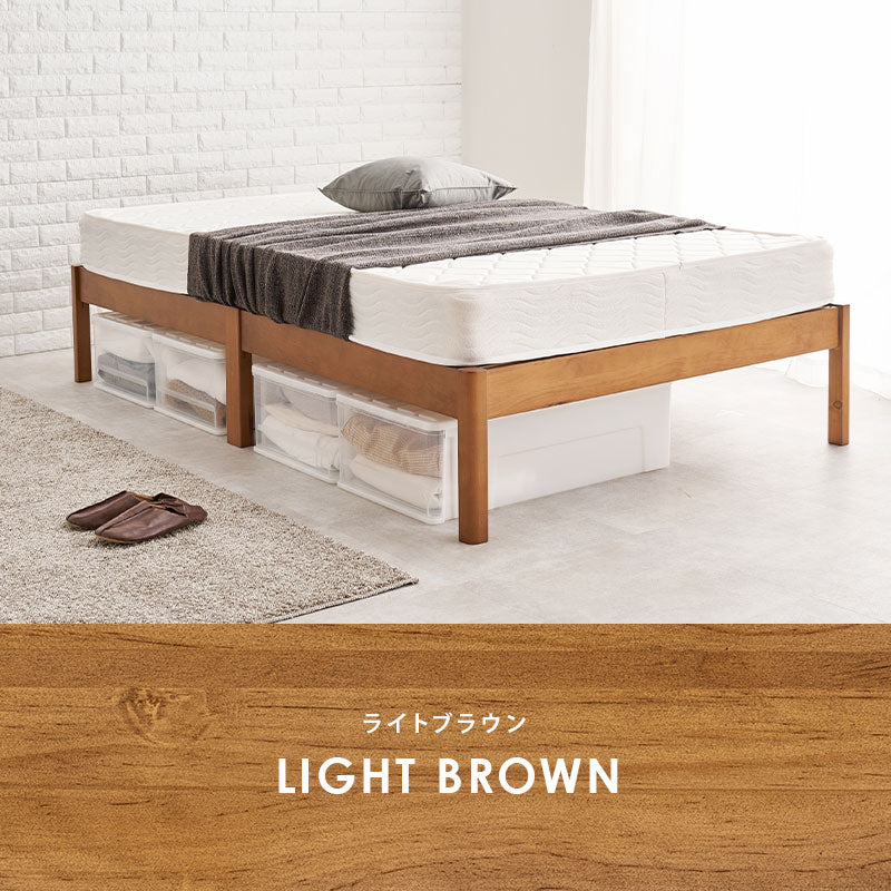 【工具不要】簡単組立 シングルベッド すのこベッド シンプル 木製ベッド 北欧 おしゃれ