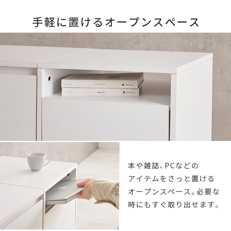 【LEDライト付き】ドレッサーテーブル 大容量収納 コスメ収納 メイク台