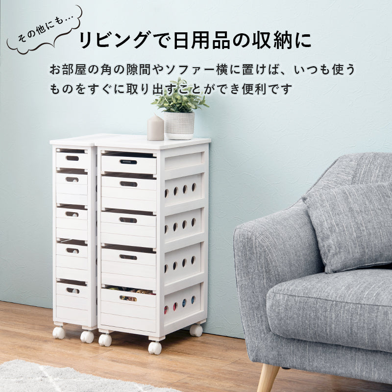【幅20cmスリム】キッチンストッカー タイル天板付き 隙間収納 キッチンラック
