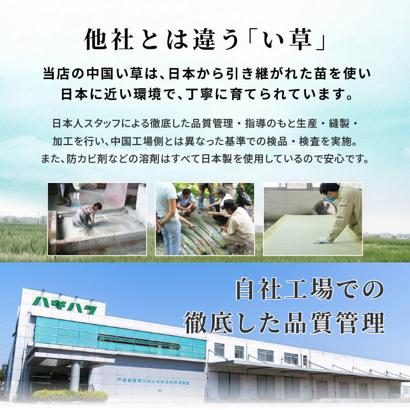【天然い草仕様】収納付きユニット畳 小上がり収納